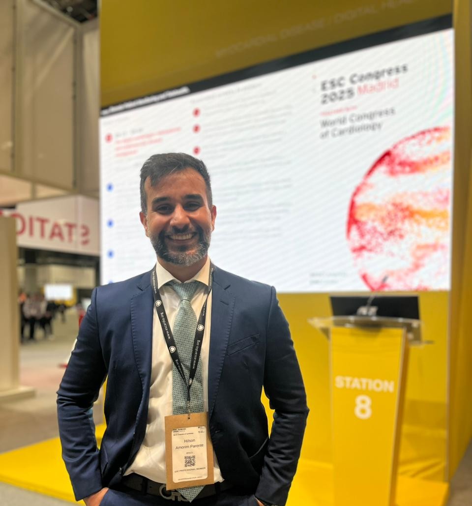 Participação no Congresso Europeu de Cardiologia